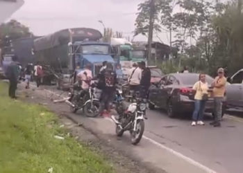 Comunidades de Anchicayá bloquean la vía Buga – Buenaventura – Buga