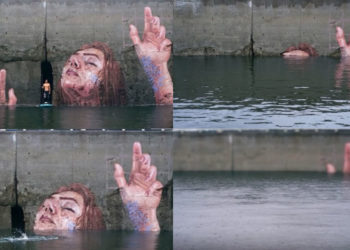 Impactante obra de arte cambia con el nivel del mar y sorprende al mundo