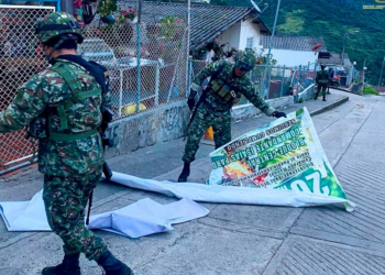Ejército desmontó vallas de grupos armados ilegales en Jamundí y El Cerrito