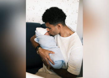 Luis Díaz agrandó su familia con la llegada de su primer hijo varón