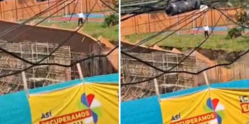 Se desploma muro de colegio en Cali a semanas de su inauguración; investigan fallas en la obra
