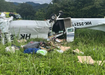 Avioneta se estrelló minutos después de despegar en Villavicencio