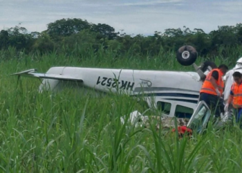 Confirman quiénes eran los ocupantes de la aeronave que se precipitó tras despegar