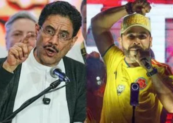 La primera foto de la segunda vuelta: De la Espriella toma ventaja sobre Cepeda