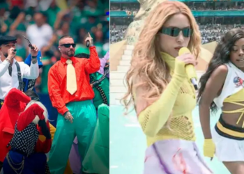 Shakira, J Balvin y Ryan Castro pusieron el sello colombiano en la inauguración del Mundial