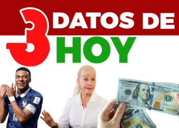 Estos son los 3 datos de hoy
