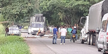 Nuevo bloqueo en la vía Panorama agrava la movilidad en el centro del Valle
