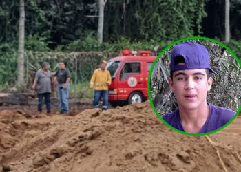 Deslizamiento de tierra dejó un joven muerto en Caicedonia