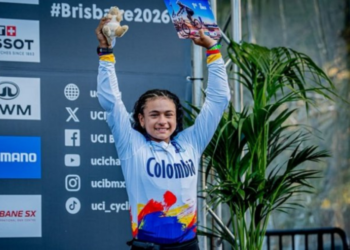 A sus 12 años, colombiana conquistó el Mundial de BMX