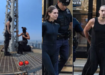 Le pidió matrimonio en la cima del Empire State… y ambos terminaron arrestados