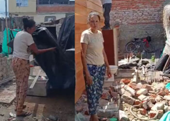 Doña Olga sigue necesitando ayuda tras perder parte de su vivienda
