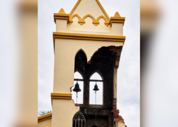 Se robaron las campanas de la capilla demolida de Bocas de Tuluá