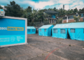 Carpas con aire acondicionado se convierten en aulas tras el terremoto