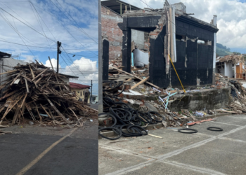A casi dos meses del terremoto, Sevilla sigueen medio de escombros