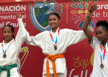 ¡Oro con uniforme prestado! María Lucía, pone en alto a Tuluá