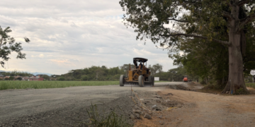 San Pedro ya supera el 67% de avance en una importante obra vial