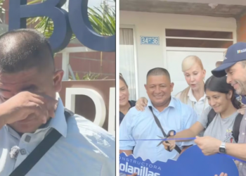 El terremoto le arrebató a su familia: hoy recibe las llaves de su casa