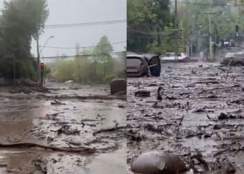 Fuertes lluvias desatan inundaciones y caos en Chile